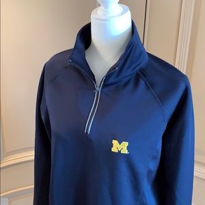 New University of Michigan XL 1/4 Zip pullover